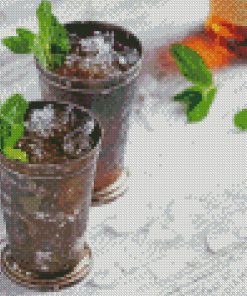 Mint Julep Diamond Painting