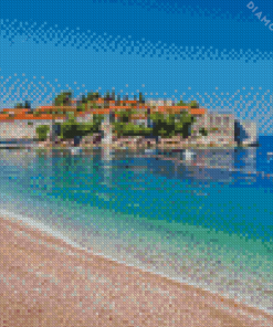 Montenegro Seascape Diamond Painting