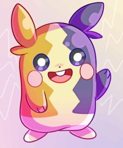 Morpeko Pokemon Art Diamond Painting