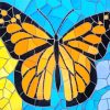 Mosaic Butterfly Diamond Painting