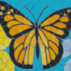 Mosaic Butterfly Diamond Painting