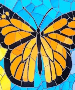 Mosaic Butterfly Diamond Painting