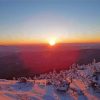 Mount Major Sunrise Diamond Painting