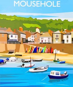 Mousehole Poster Diamond Painting