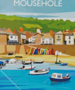 Mousehole Poster Diamond Painting