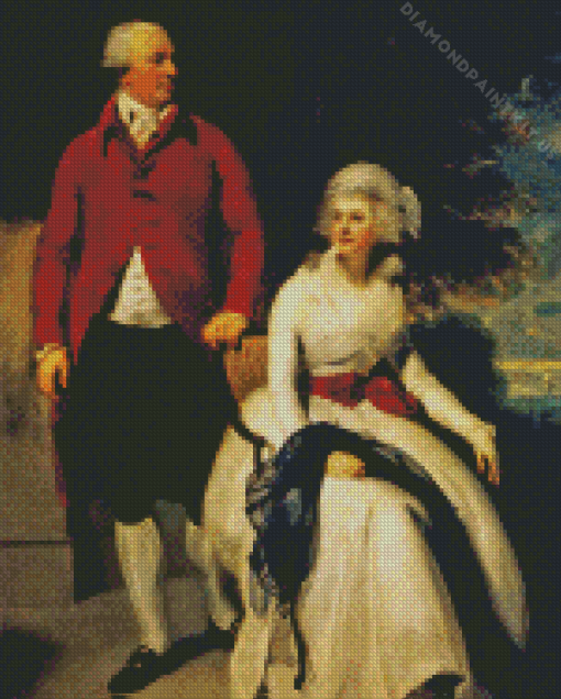 Mr and Mrs John Julius Diamond Painting