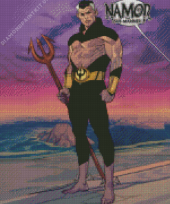 Namor Poster Diamond Painting