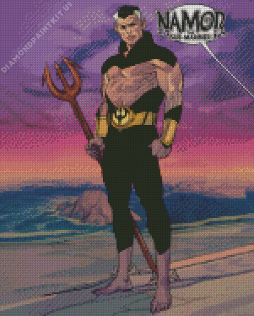 Namor Poster Diamond Painting