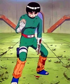 Naruto Rock Lee Diamond Painting