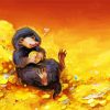 Niffler with Treasure Diamond Painting