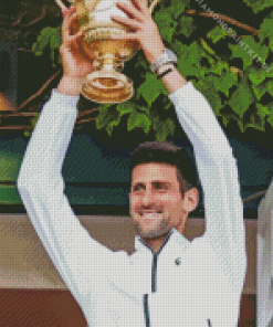 Novak Djokovic Player Diamond Painting