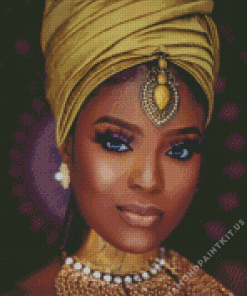 Nubian Lady Diamond Painting