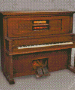 Old Time Player Piano Diamond Painting