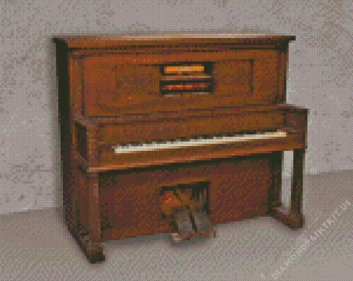 Old Time Player Piano Diamond Painting