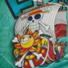 One Piece Thousand Sunny Ship Diamond Painting