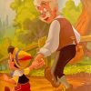 Pinocchio And Geppetto Diamond Painting