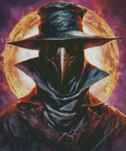 Plague Mask Art Diamond Painting