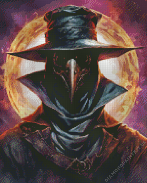 Plague Mask Art Diamond Painting