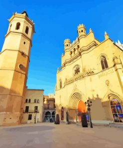 Plaza Mayor de Castellon Diamond Painting