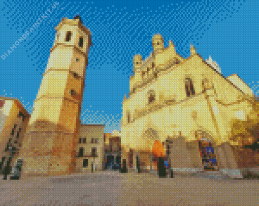 Plaza Mayor de Castellon Diamond Painting