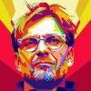 Pop Art Jurgen Klopp Diamond Painting