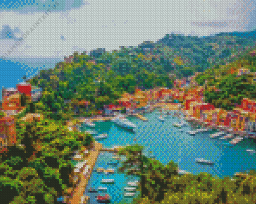 Portofino Italy Diamond Painting