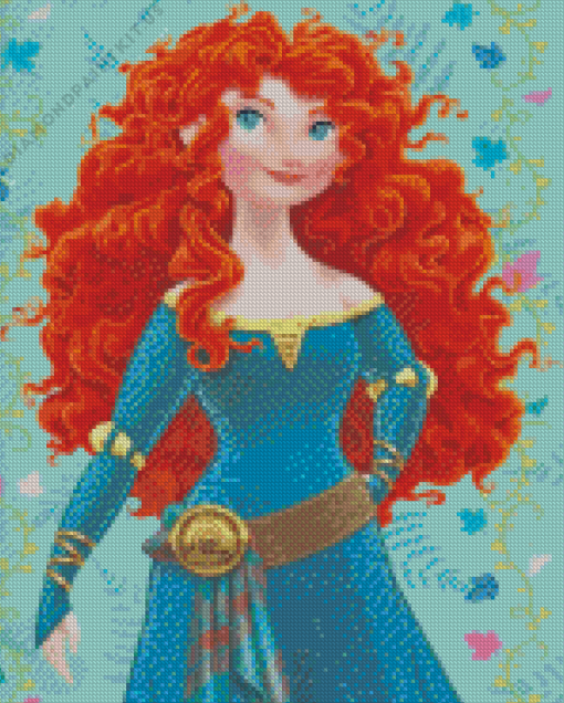 Princess Merida Brave Diamond Painting