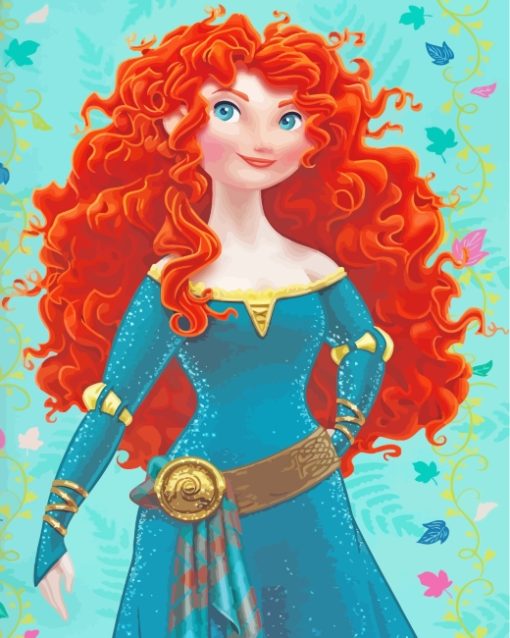 Princess Merida Brave Diamond Painting