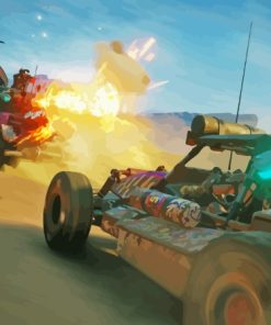 Rage 2 Cars Diamond Painting