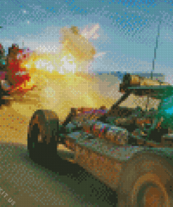 Rage 2 Cars Diamond Painting