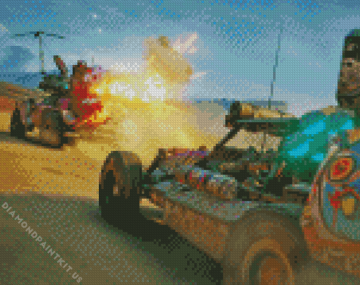 Rage 2 Cars Diamond Painting