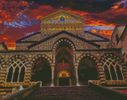 Ravello Duomo Di Amalfi Diamond Painting