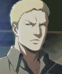 Reiner Braun Anime Character Diamond Painting