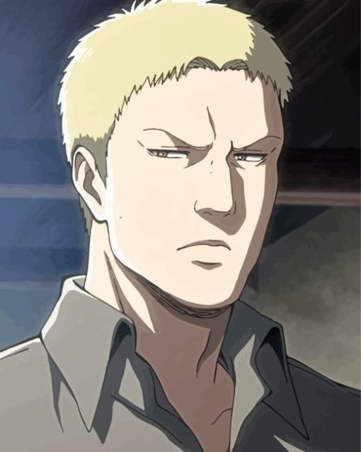 Reiner Braun Anime Character Diamond Painting