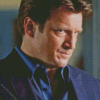 Richard Castle Side Profile Diamond Painting