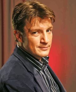 Richard Castle Nathan Filion Diamond Painting