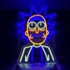 Rick And Morty Wall Art Neon Diamond Painting