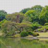 Rikugien Garden Japan Diamond Painting