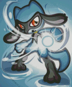 Riolu Art Diamond Painting