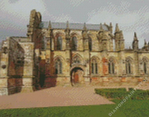 Rosslyn chapel Scotland Diamond Painting