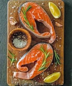 Salmon Diamond Painting