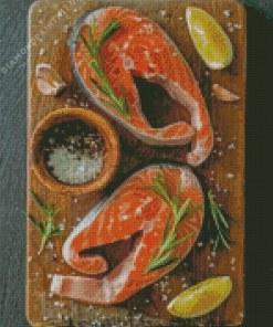 Salmon Diamond Painting