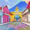 Santa Catalina Arch Guatemala Diamond Painting