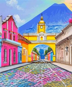 Santa Catalina Arch Guatemala Diamond Painting