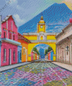 Santa Catalina Arch Guatemala Diamond Painting