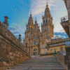 Santiago de Compostela Buildings Diamond Painting