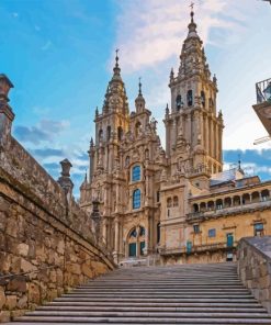 Santiago de Compostela Buildings Diamond Painting