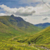 Scafell Pike Mountain in England Diamond Painting