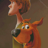 Scooby Doo and Shaggy Diamond Painting