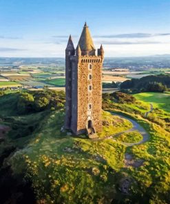 Scrabo Tower Ireland Diamond Painting